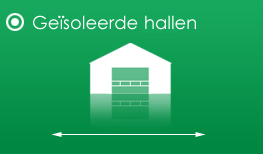 Geïsoleerde hallen